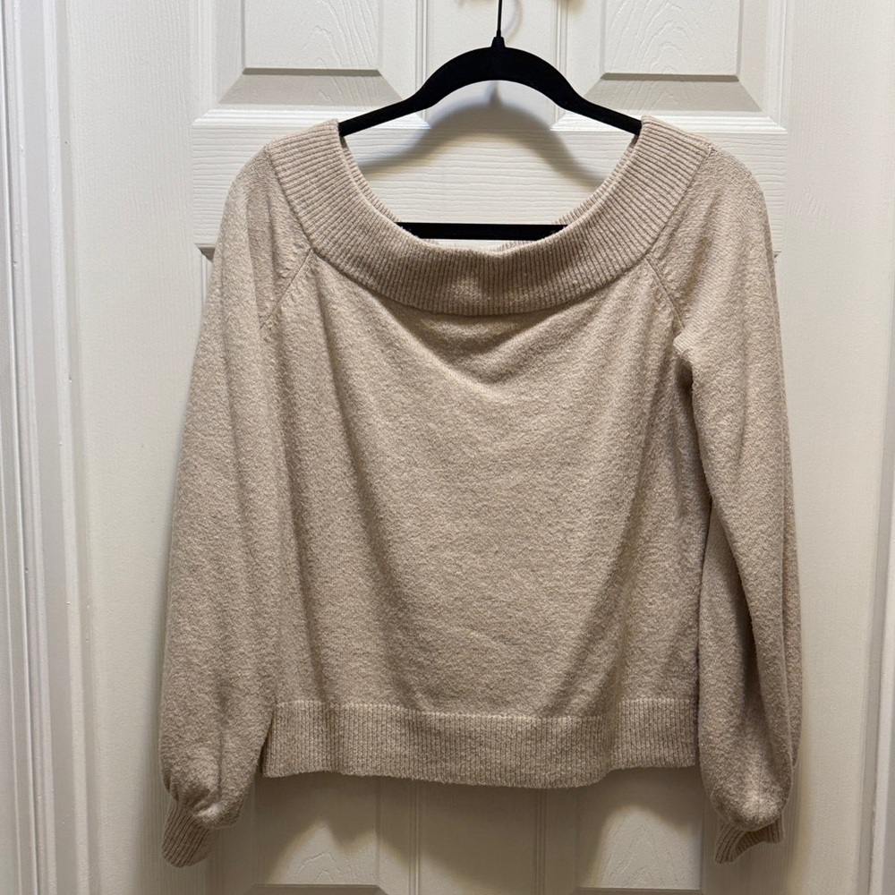 Treasure &Bond| Elegant Cream Sweater
